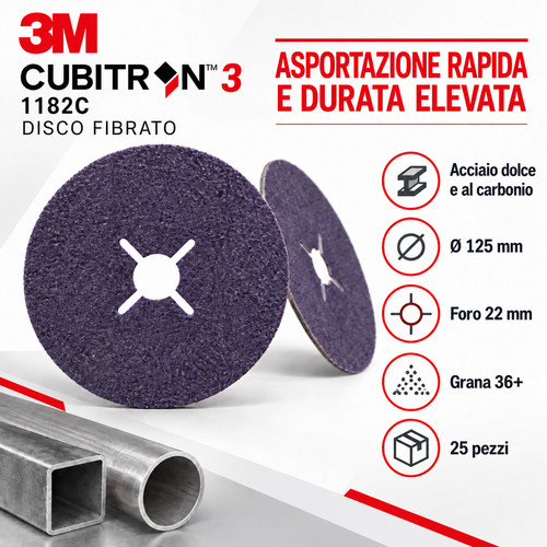 Cubitron 1182c 25 dischi - 3m,