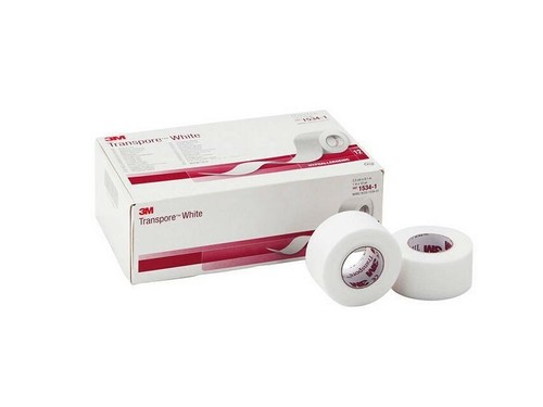 Transpore bianco h - 3m,